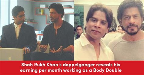 This Is How Much Shah Rukh Khans Body Double Prashant Walde Earns Per