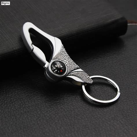 Buy New Fashion Men Metal Keychain Business Key Chain