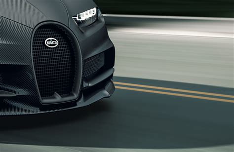 Bugatti Chiron Unveils Carbon Clad Special Edition Noire Edition