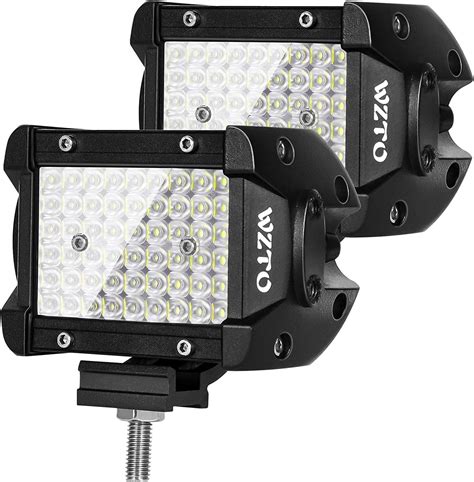 Amazon Fr Wzto Phare De Travail Led W Pcs Projecteur Led