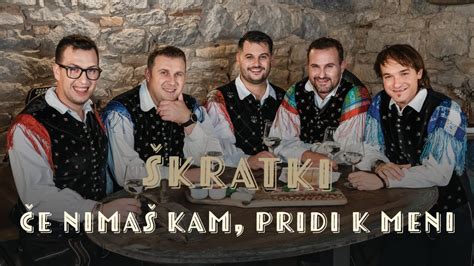 ŠKRATKI ČE NIMAŠ KAM PRIDI K MENI cover 4K Video YouTube