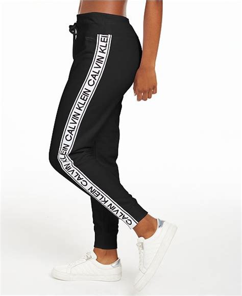 Calvin Klein Logo Joggers And Reviews Pants And Leggings Women Macys