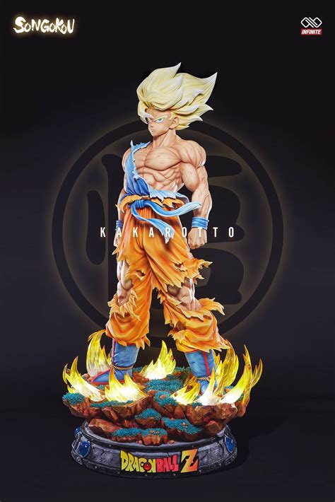 Dragon Ball Z Namek Saga Son Goku Lifesize Resin Statue Von