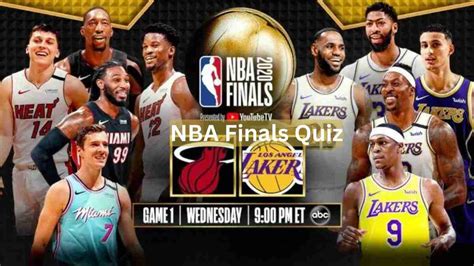 Nba Finals How Well Do You Know About The Nba