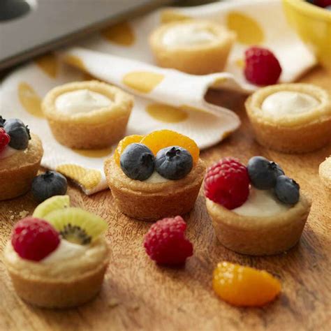 Delicious Mini Fruit Tarts Recipe Wilton