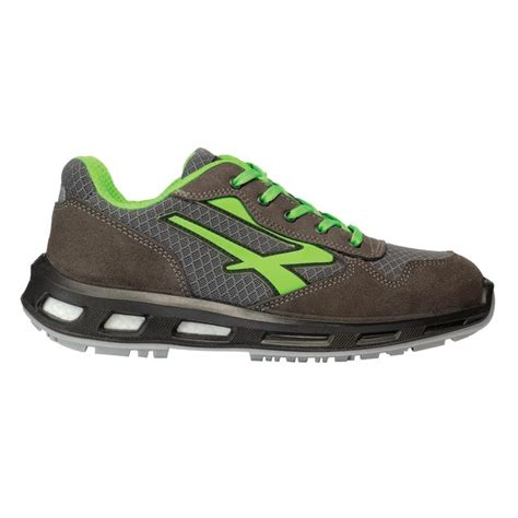 Scarpa Antinfortunistica Bassa U Power Point S1p N° 43 Grigio E Verde Leroy Merlin