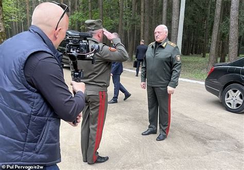 Belarus State News Publishes First Photo Of Ailing Dictator Lukashenko