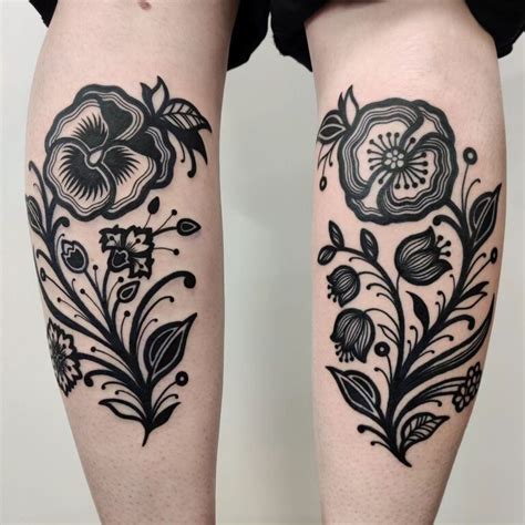 21 Alluring Violet Flower Tattoos For A Delicate Expression