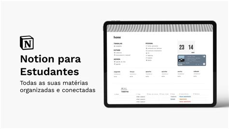 Template Notion Para Estudantes Vers O Minimalista