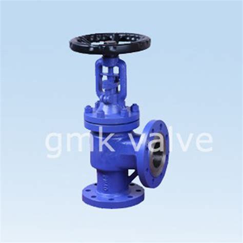 Angle Bellows Seal Globe Valve GMK Automatic Roll Welding