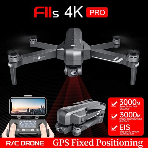 Drone Original Sjrc F S K Pro Gps Cam Ra Hd Cardan Axes Vol Km