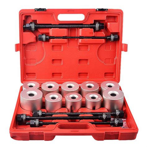 Pcs Universal Press Pull Sleeve Kit Bush Bearing Removal Insertion