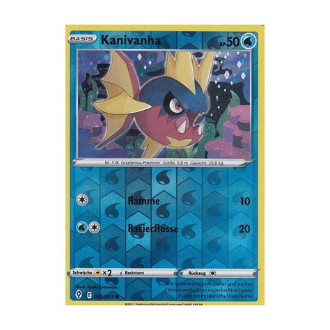 Kanivanha 035 203 REVERSE HOLO Drachenwandel Pokemon Karte Kaufen