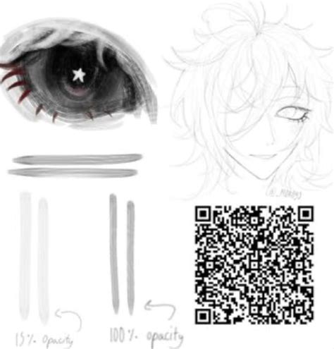 Ibis Paint Brush Qr Code Idee Per Disegnare Idee Pennelli