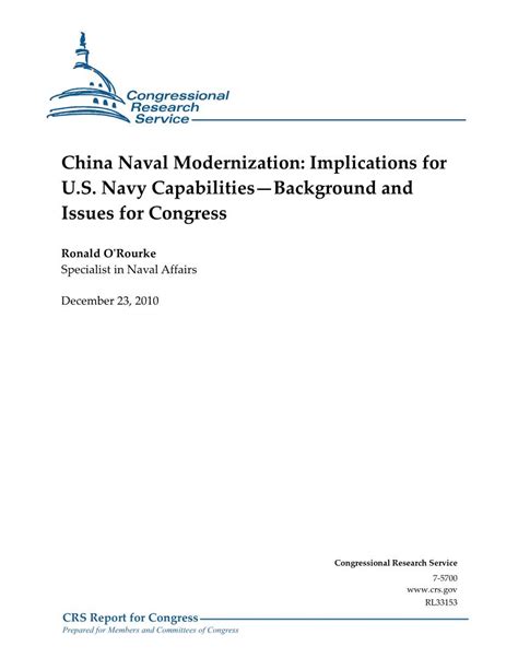 China Naval Modernization Implications For Us Navy Capabilities