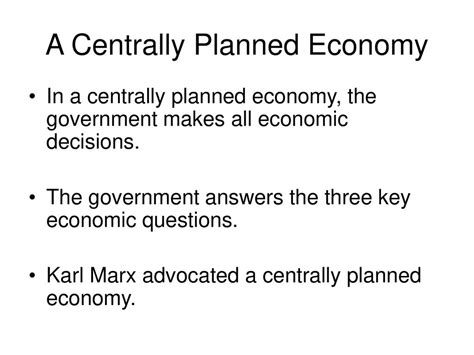 Economic Systems In This Lesson Students Will Examine The Four