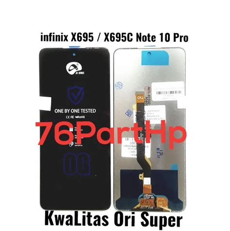 Lcd Touchscreen Fullset Infinix X695 X695c Note 10 Pro Lazada