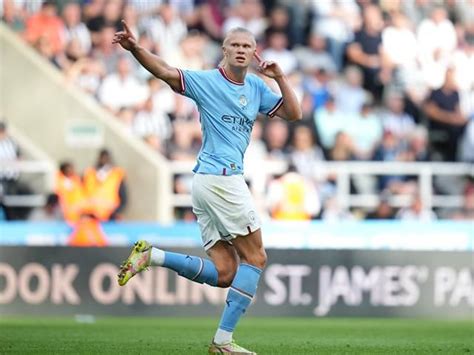 Newcastle United Manchester City Erling Haaland Scores As Pep