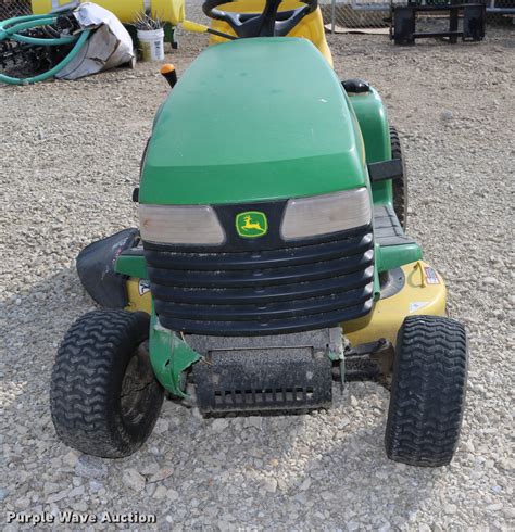 2002 John Deere Lt150 Lawn Mower In Abilene Ks Item Dw9877 Sold Purple Wave