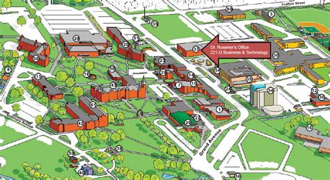 Norfolk State University Campus Map