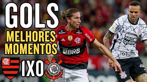 Flamengo 1x0 Corinthians Gol e Melhores momentos Brasileirão 2021