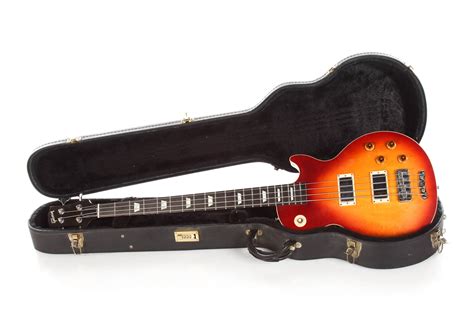 2001 Gibson Les Paul Standard Bass Guitar Chimp