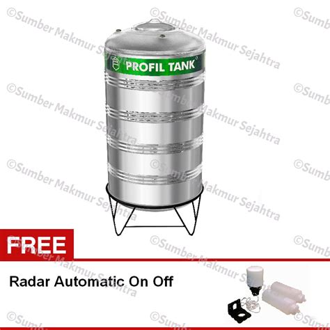 Jual Tangki Air Tandon Toren Profil Stainless 600 Liter Ps 700