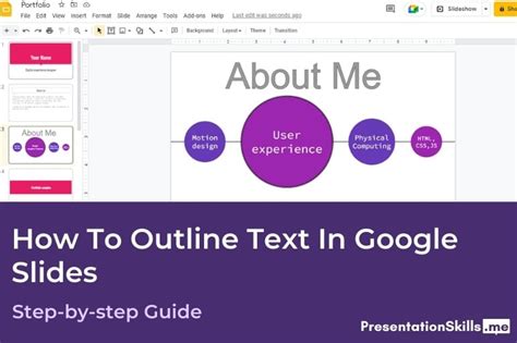 How To Outline Text In Google Slides Quick Guide Presentationskills Me