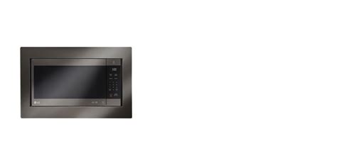 Lg Mk Bd Black Stainless Steel Microwave Trim Kit Lg Usa