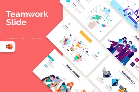 Business Teamwork Powerpoint Infographics Masterbundles