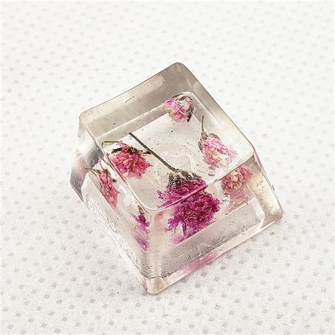 Cherry Blossom Esc Keycap Pink gypsophila flower keycap | Etsy