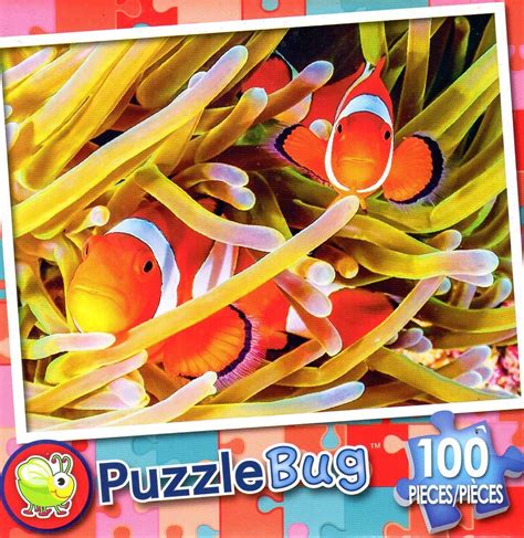 Pretty Clownfish Puzzlebug Piece Jigsaw Puzzle