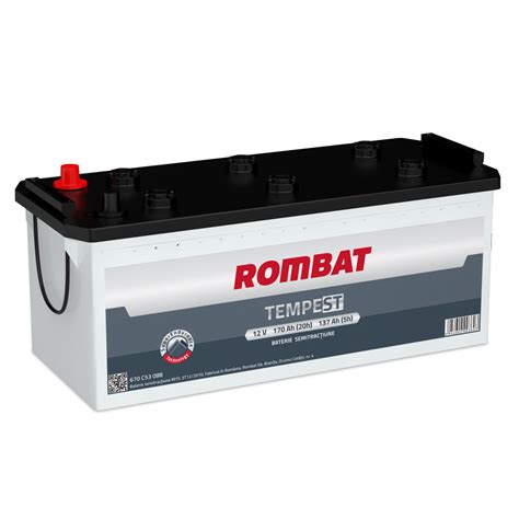 Rombat Tempest Baterie Semitractiune Rombat Tempest Ah