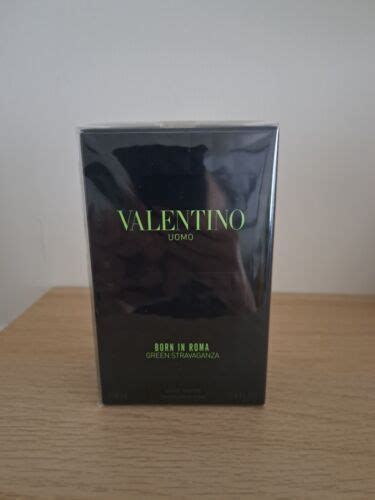 Valentino Uomo Born In Roma Green Stravaganza Ml Edt Ebay