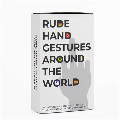 Wholesale Rude Hand Gestures Around The World William Valentine