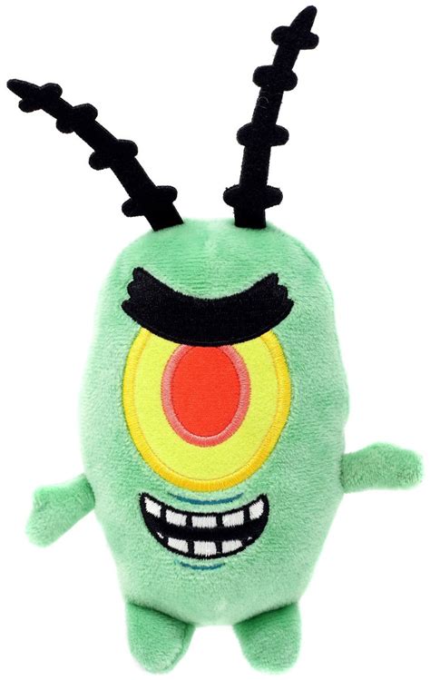 Nickelodeon Spongebob Squarepants Plankton 5 Mini Plush Alpha Group - ToyWiz