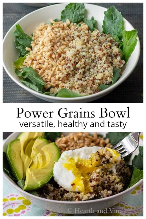 Power Grain Bowls Great For Breakfast Lunch Or Dinner