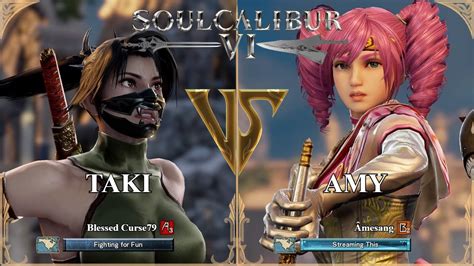 Soulcalibur Vi Blessed Curse Taki Vs Amesang Amy Xbox Series