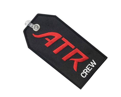 Baggage Tag Atr Crew Kisslanding Aeroshop Bangkok Thailand