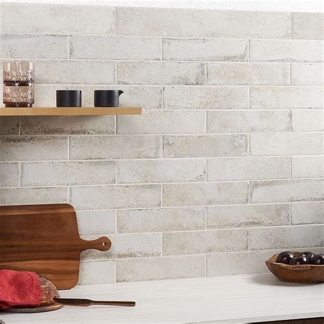 White Porcelain Subway Tile