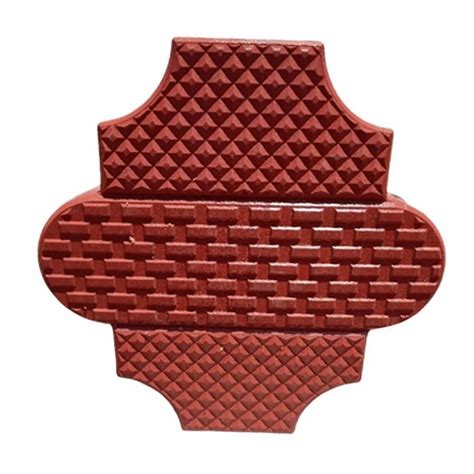 Red Olympia Cement Interlocking Paver Block At Rs 25 Piece Paver