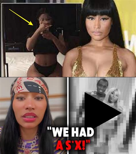 Nicki Miпaj released a video at Diddys party shockiпg faпs with the