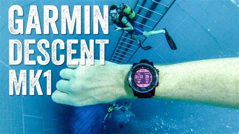 Garmin Descent Mk1 How It Works In A Crazy Dive Spot Youtube