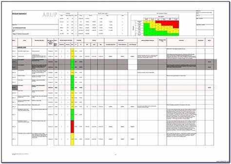 Editable Risk Assessment Report Template Word Excel Templates