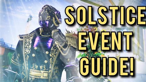 How To Unlock Sunlit Armor In Destiny Solstice Event Youtube