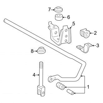 Lexus Lx Sway Bars Parts Bushings End Links Carid