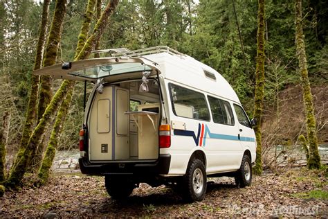 Toyota Hiace Wd Camper Van Vanlife Northwest