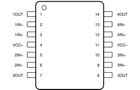 Lm Ic Quadruple Operational Amplifiers