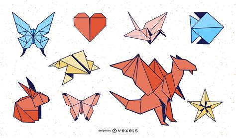 Origami Design Vector