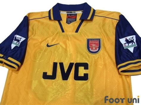 Arsenal 1996 1997 Away Shirt 10 Bergkamp Online Store From Footuni Japan